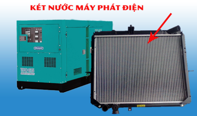 dịch vụ sửa chữa két nước máy phát điện